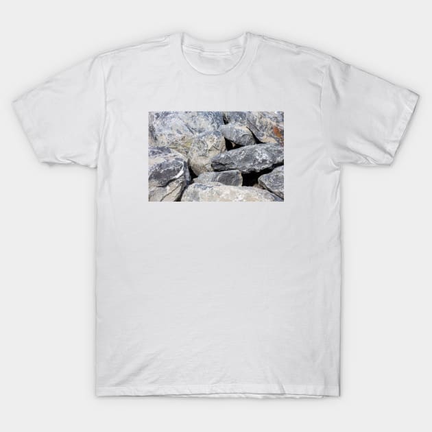 Boulders Stacked On Top Of One Another T-Shirt by textural